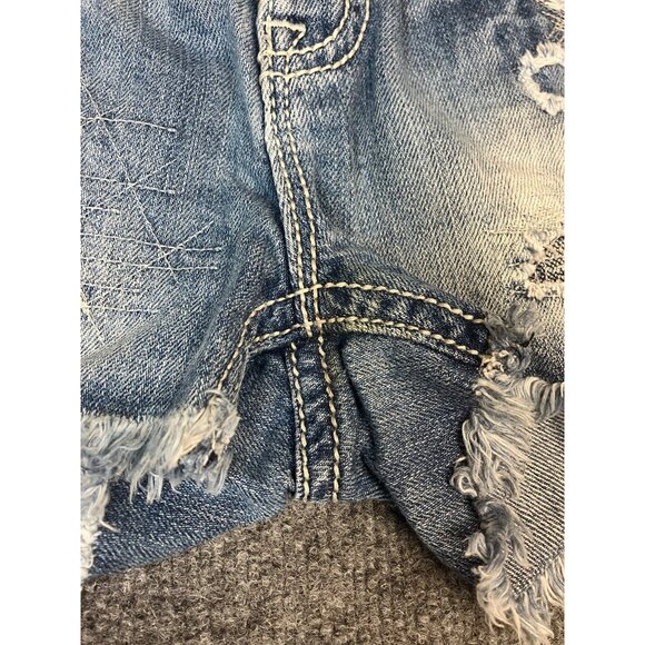 Miss Me Women's Jean Shorts Signature Short Size 26 With Stains - Picture 14 of 16